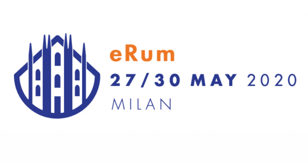 logo dell'evento eRum di Milano 2020