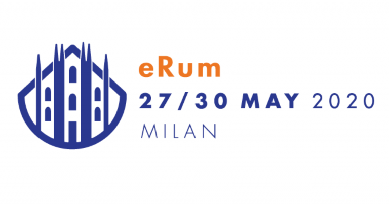 logo dell'evento eRum di Milano 2020